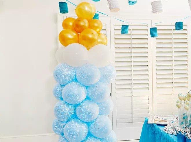 Baby Bottle Balloon Column