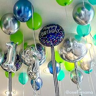 DIY Ceiling Balloons