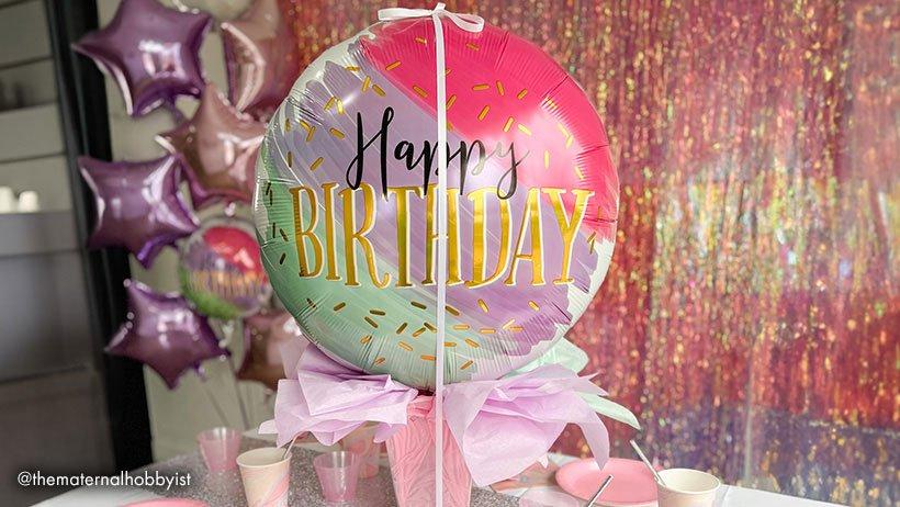 The Ultimate Birthday Balloon Surprise Money Train