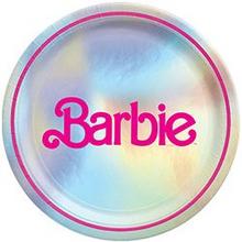 BARBIE 10 ASSIETTES Ø 23cm Carton Barbie Party 20 SERVIETTES