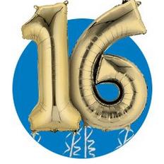 16th Birthday Balloons