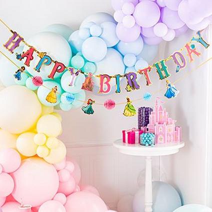 Pink Happy Birthday Letter Balloons – Party Hop Shop