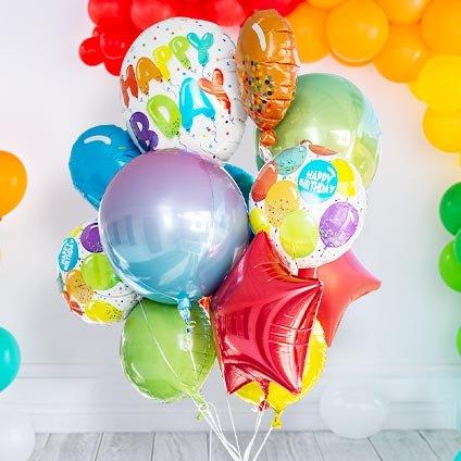 Pocoyo Birthday Balloons Deluxe Set, Pocoyo Globos De Cumpleaños