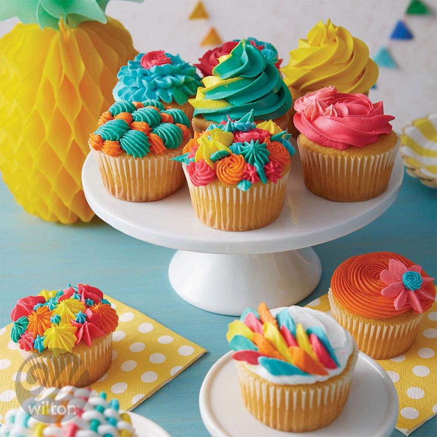 Birthday Cake Basics Cupcakes