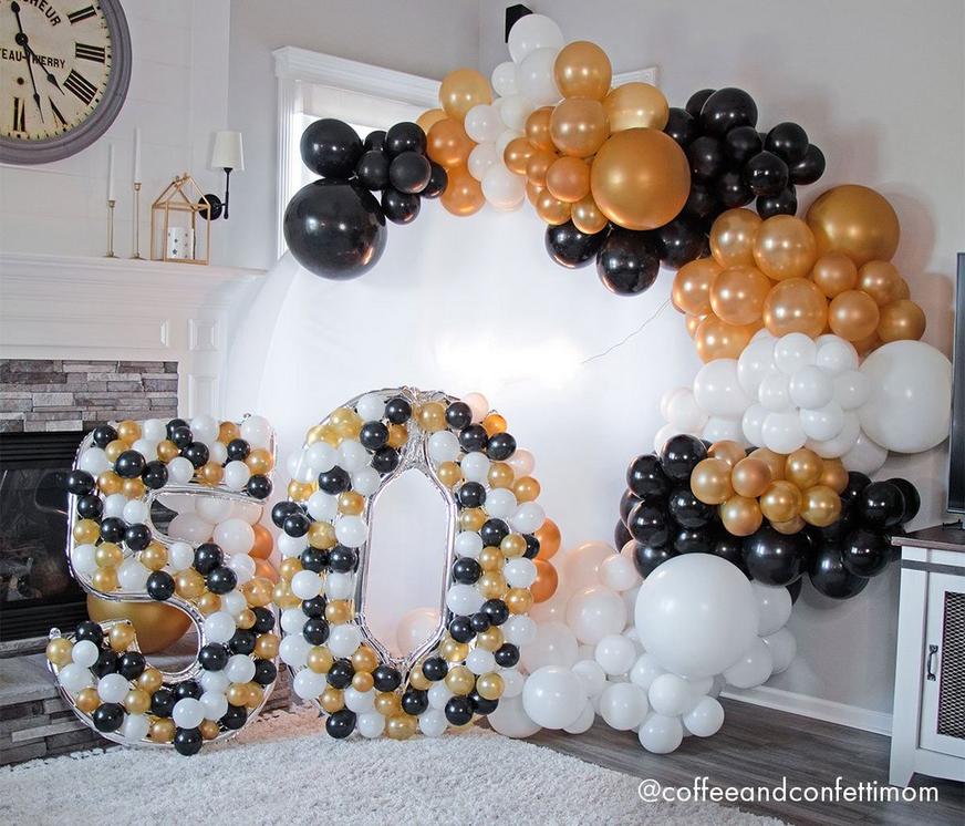 Birthday Party Balloon Guide Number Sculptures Art