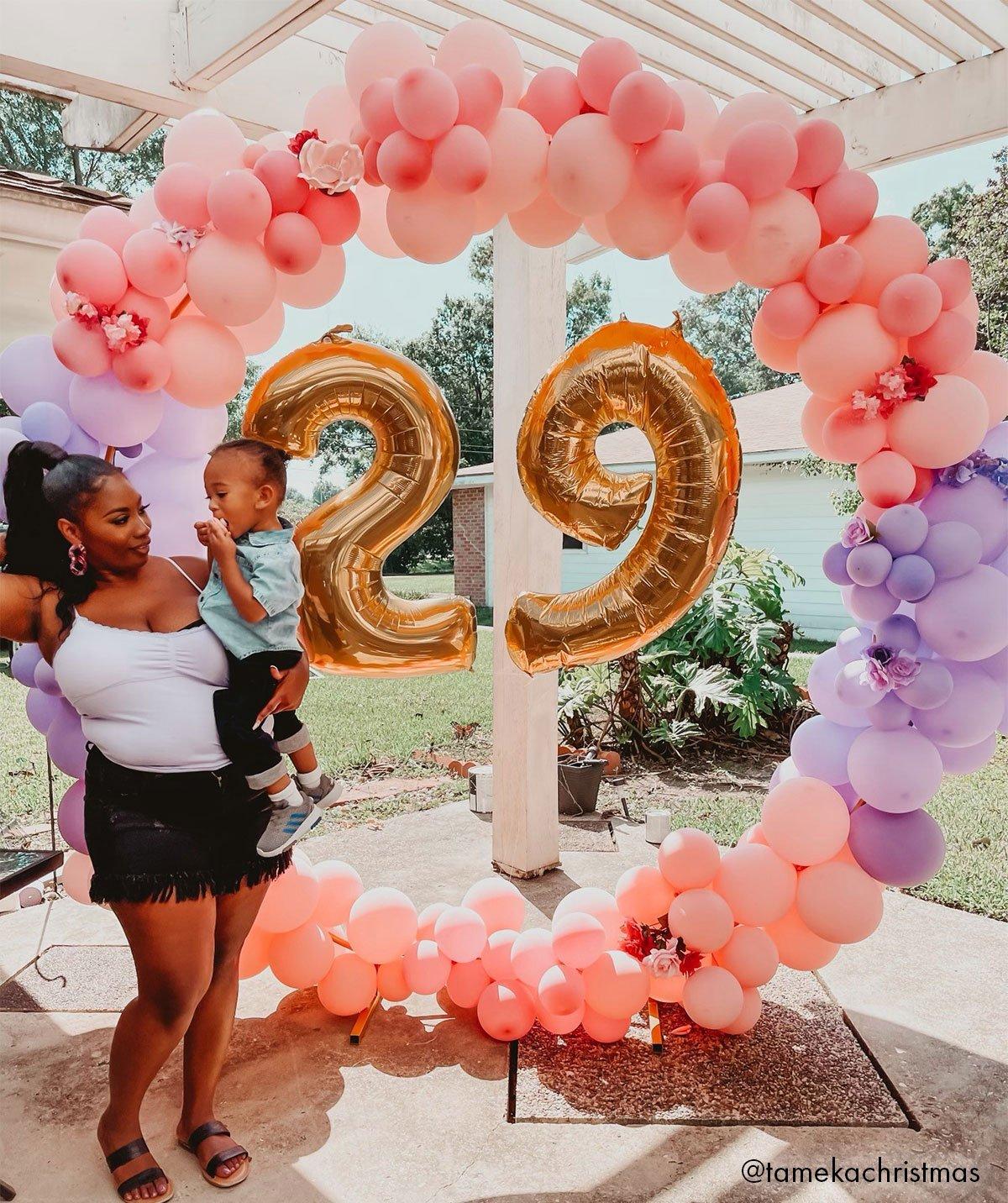 Birthday Party Balloon Guide Number Sculptures Art