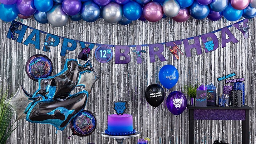 Black Panther Birthday Party Collection