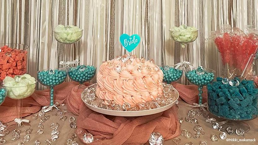 Create a standout Cake Table for your next Bridal Shower