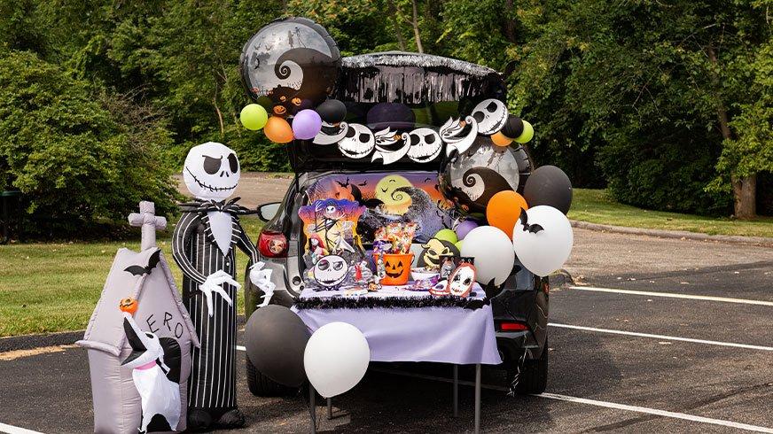 Cars Decorated for Halloween The Nightmare Before Christmas