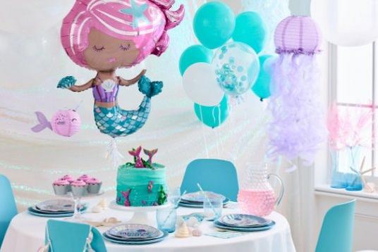 Mermaid Wishes Birthday Party Supplies