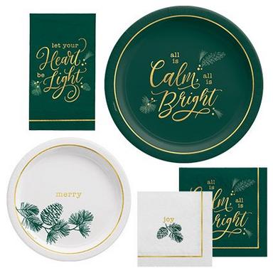 Calm & Bright Tableware Theme