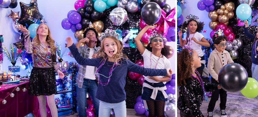 Dance Party with a Disco Ball Countdown