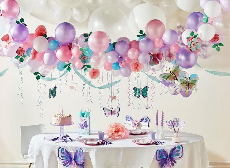 Decoration Idea Balloon Garlands