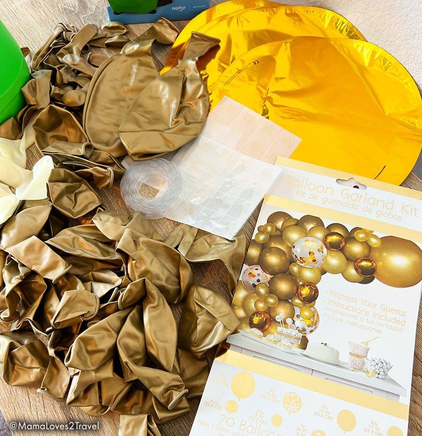 Dispose Of Party Balloons Garland Kit