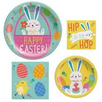 Funny Bunny Easter Tableware Theme