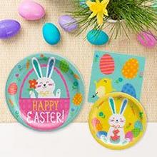 Easter Tableware Theme Funny Bunny