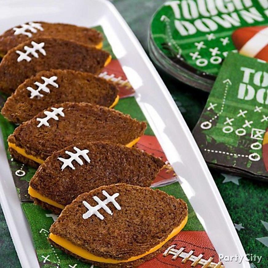 Football Superbowl Party Food Grilled Cheese