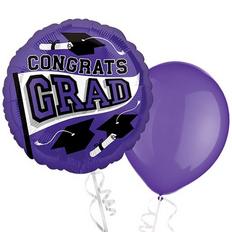 Purple Graduation Balloons