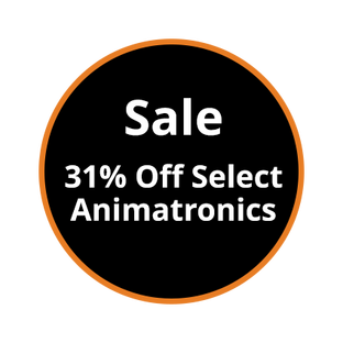 31% Off Select Animatronics