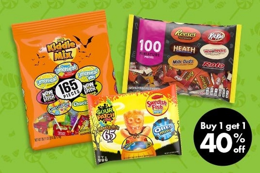 Buy 1, Get 1 40% Off Halloween Candy Bags