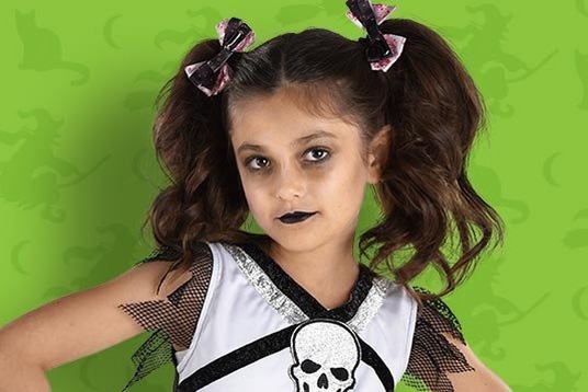 Zombie Cheerleader Makeup
