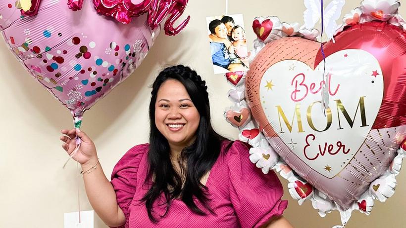 DIY Personalized Mother's Day Balloon Gift