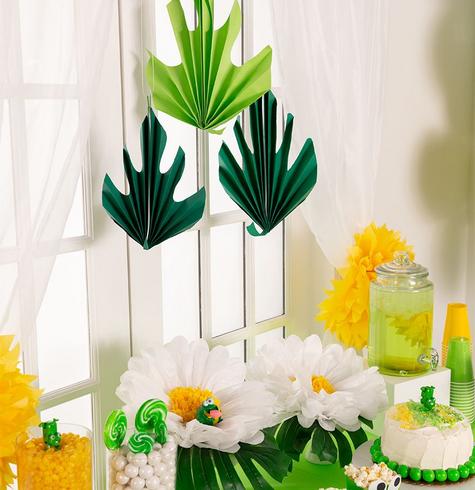 Fun decorations for a Leap Year Birthday Party