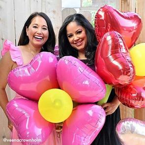 DIY Life Size Balloon Bouquets