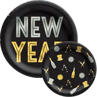 Bubbly This Way NYE Tableware Theme