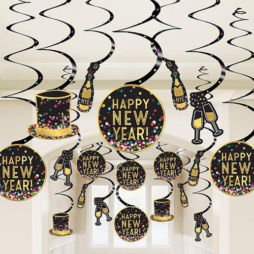 New Year S Eve Decorations NYE 2024 D Cor Party City   New Years Eve Colorful Decorations