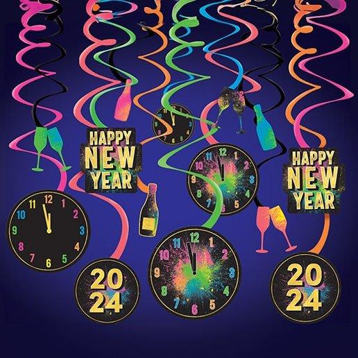 New Year S Eve Decorations NYE 2024 D Cor Party City   New Years Eve Glow Decorations