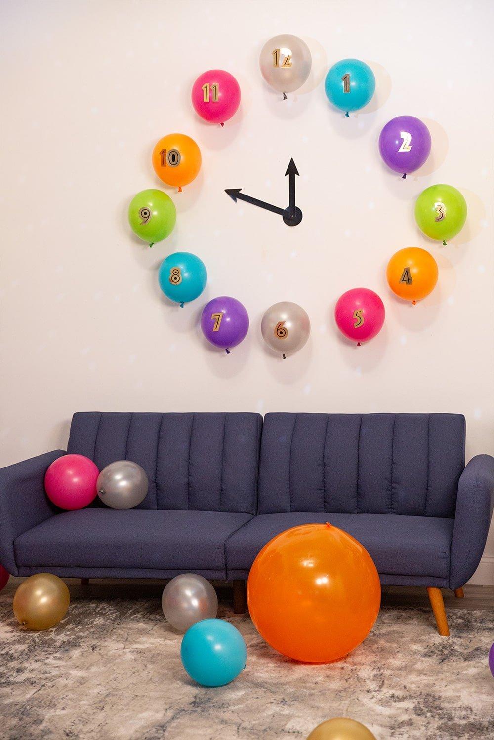 NYE Balloon Countdown Clock