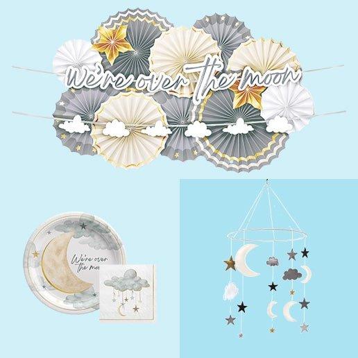Over the Moon Baby Shower Theme