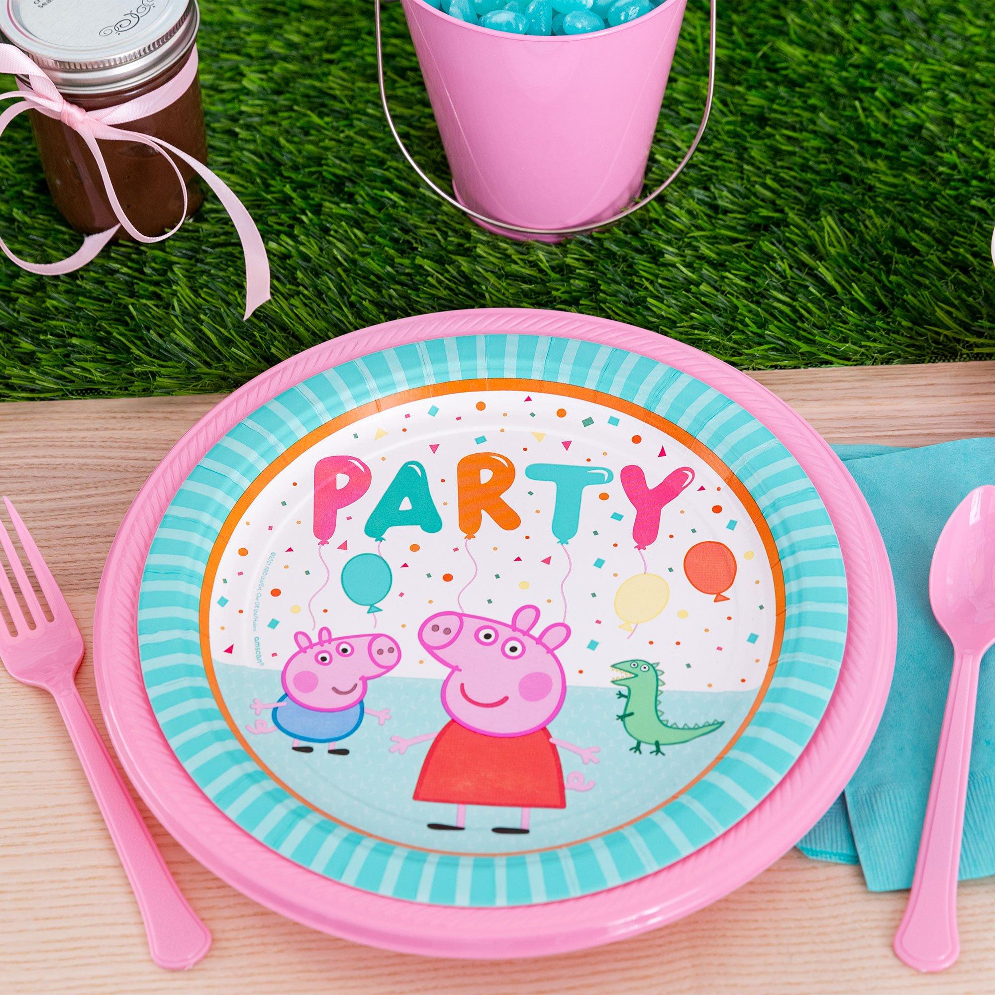 PEPPA PIG Birthday Party Supplies Decorations Balloons Tableware Plates  Cups Fun