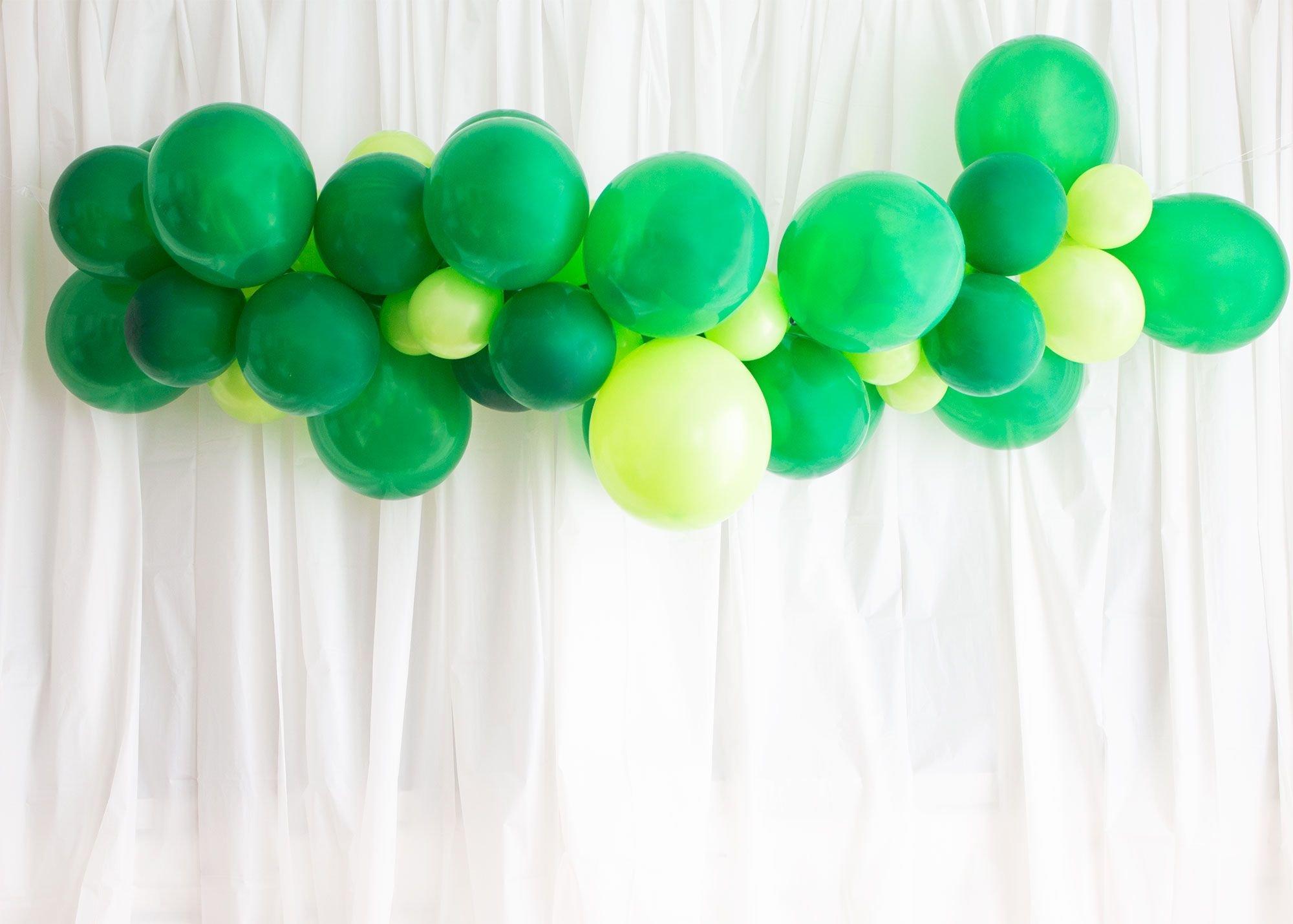 Latex Balloon Garland as a Wall Decoration