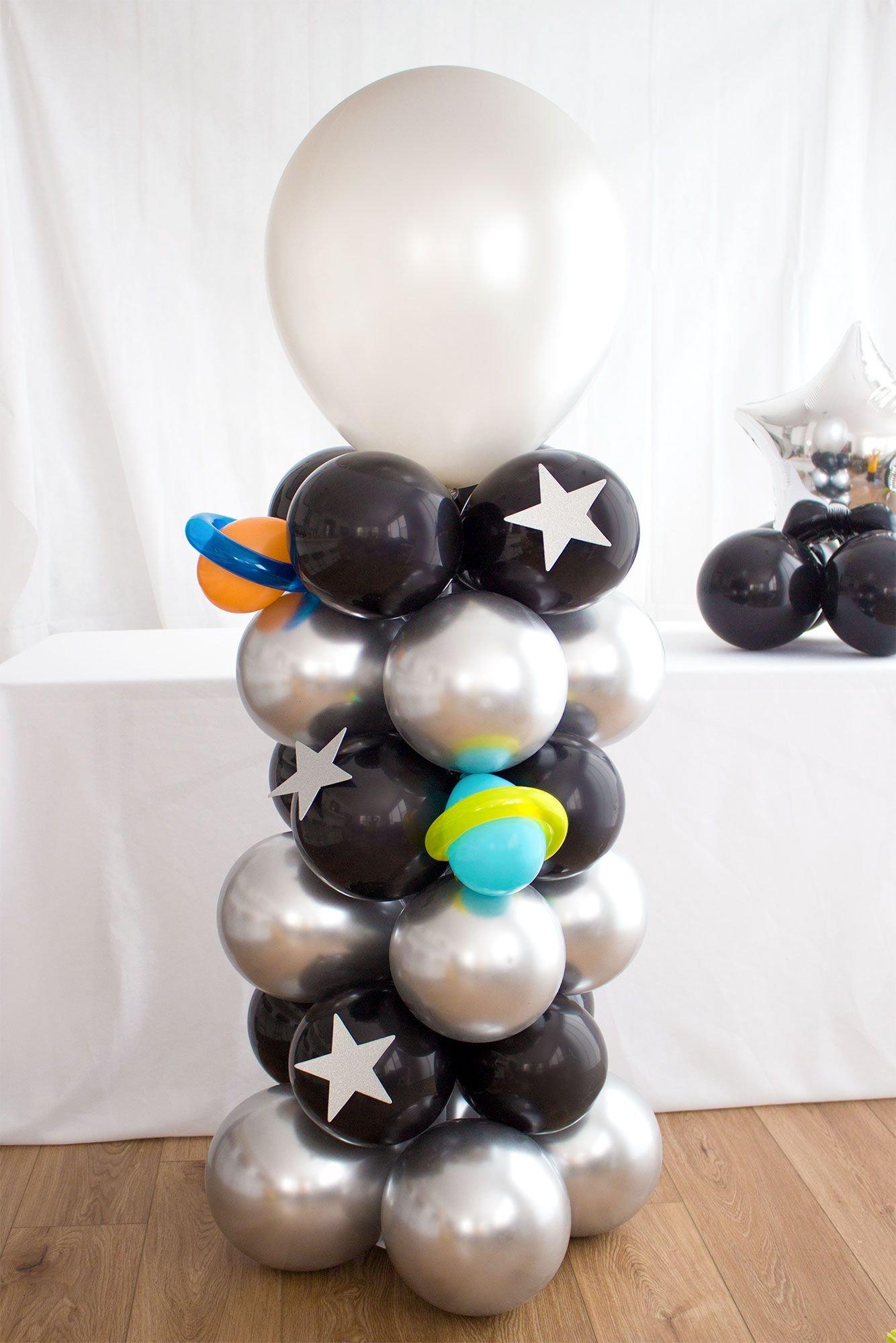 Outer Space Balloon Column