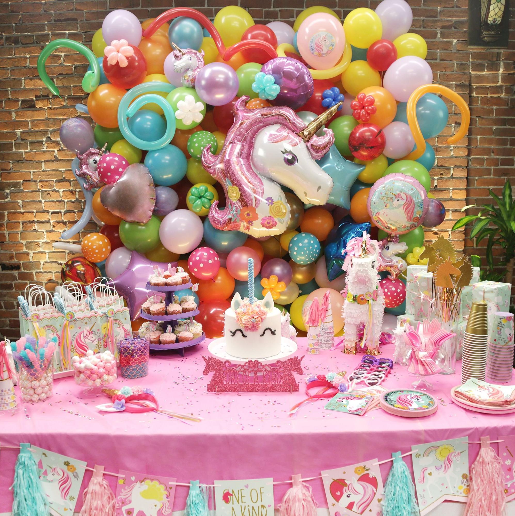 unicorn party decorations