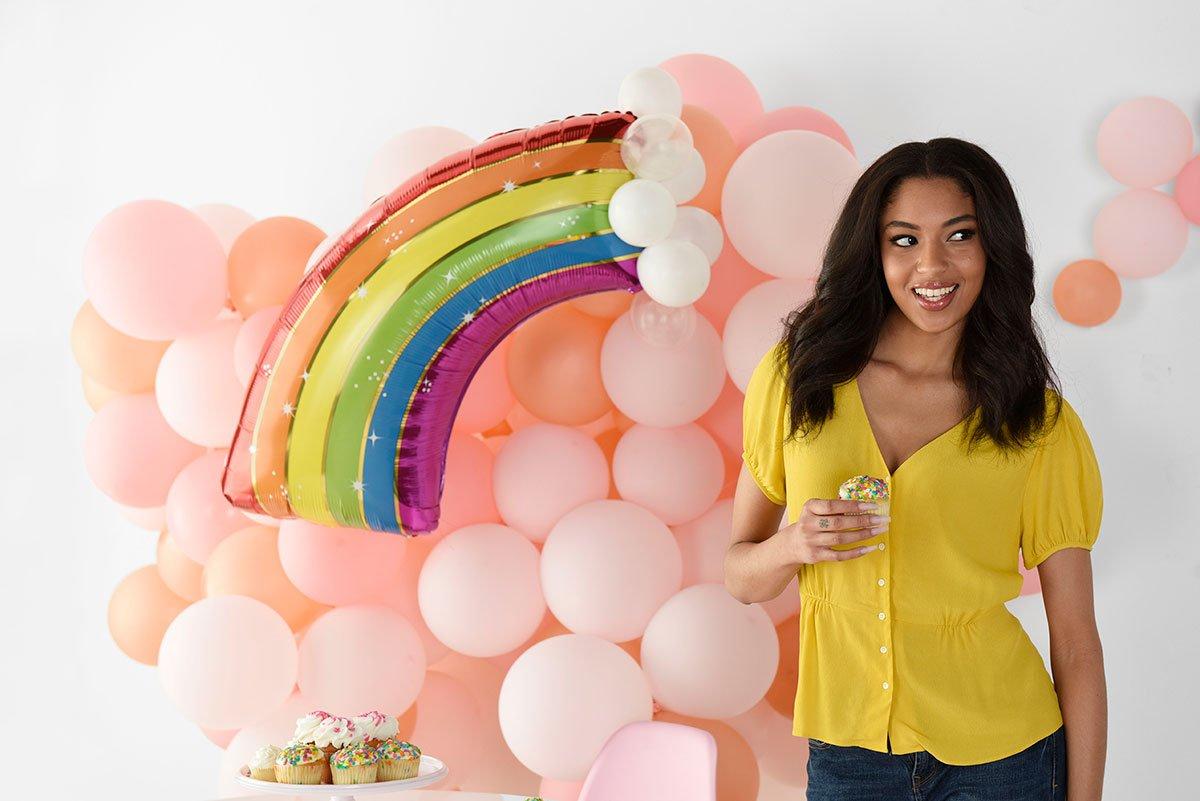 Pride Party Balloon Backdrop