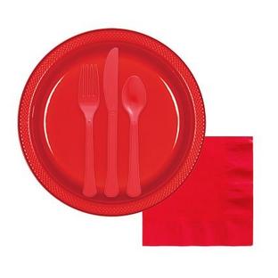 Red Tableware