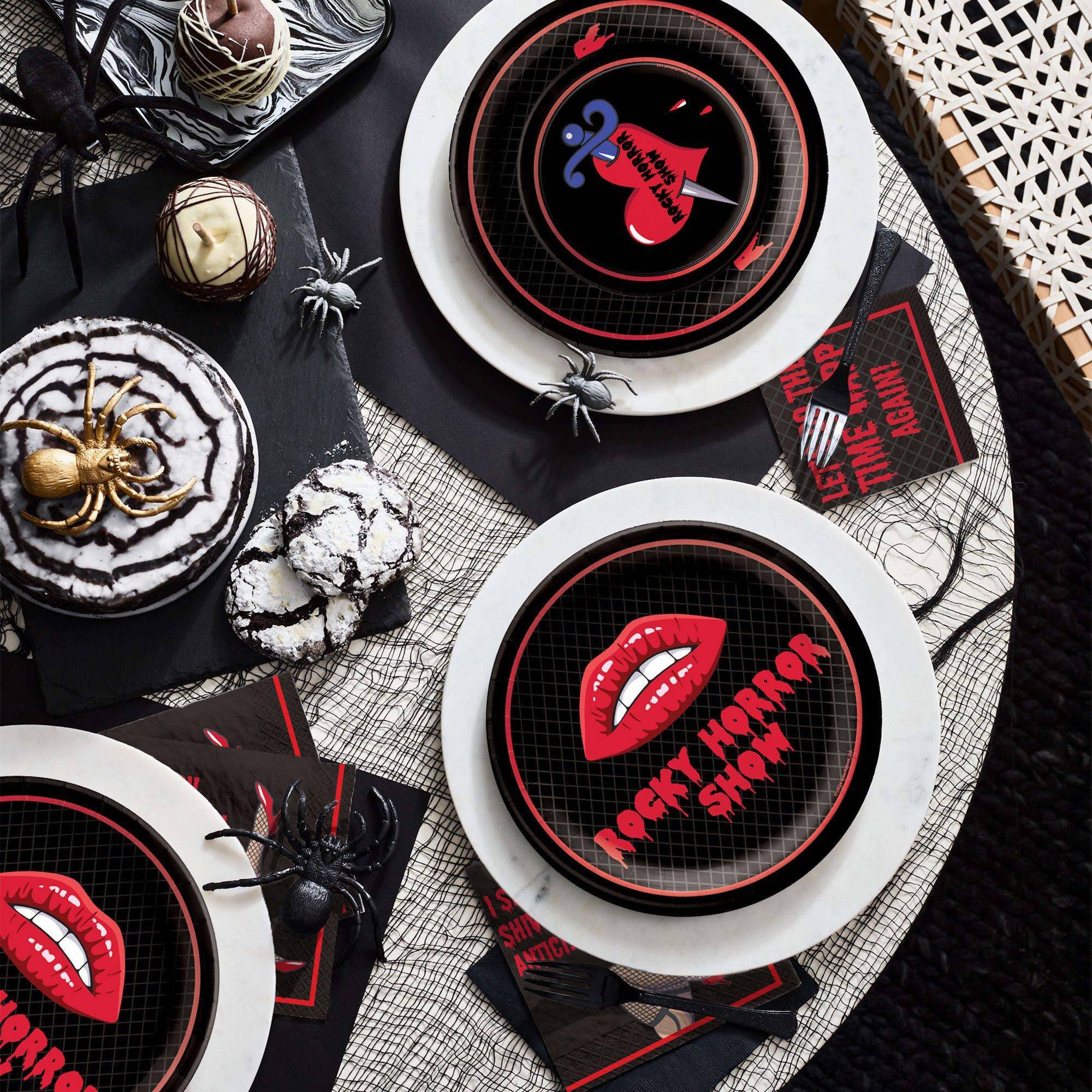 Rocky Horror Show Paper Dinner Plates, 10in, 18ct