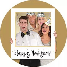 New Year's Eve Photo Booth Decorations