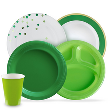 Green Plates, Cups & More