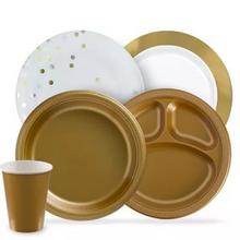 Gold Plates, Cups & More