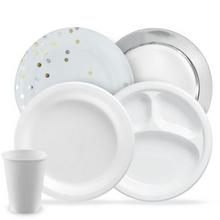 White Plates, Cups & More