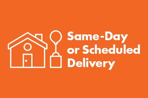 Same-Day or Scheduled Delivery