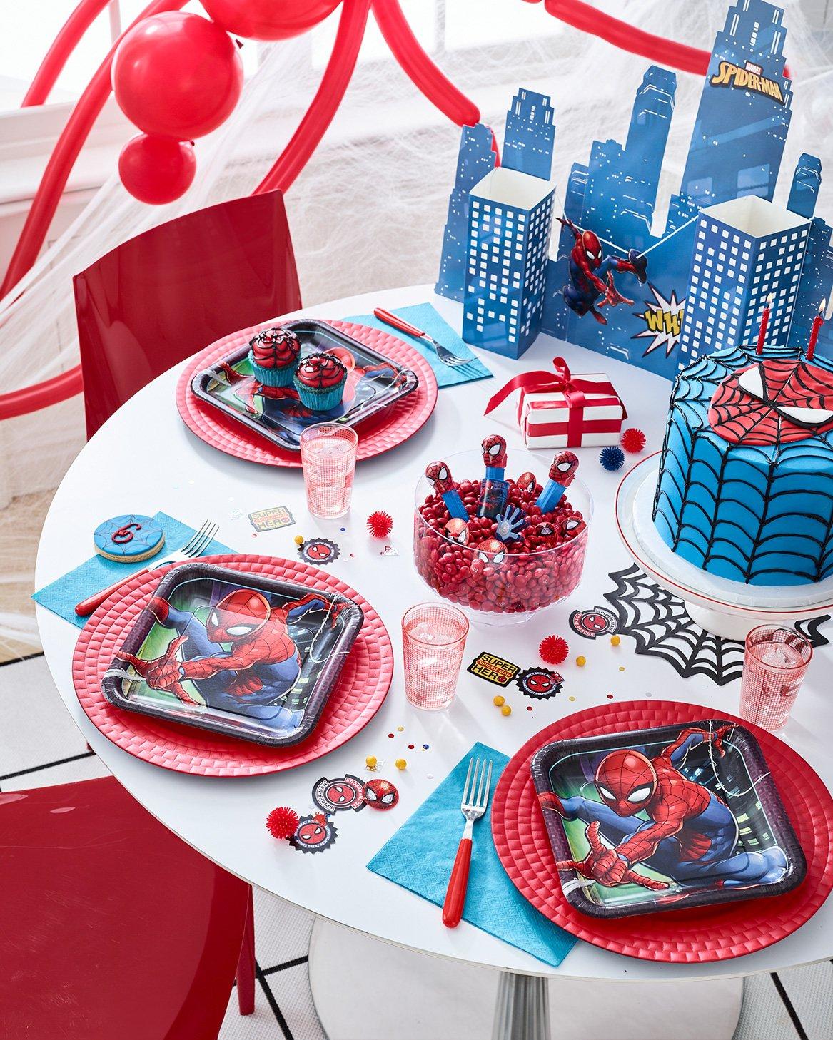 Spider-Man tableware and decor