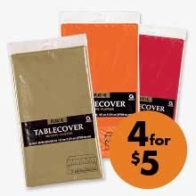 Plastic Table Covers