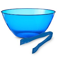 Blue Trays, Bowls & Utensils