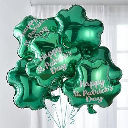 St. Patrick's Day Shamrock Balloons