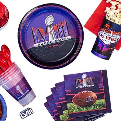 Super Bowl LVIII Party Supplies
